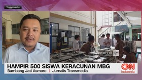 VIDEO: Hampir 500 Siswa di Yogyakarta Keracunan MBG