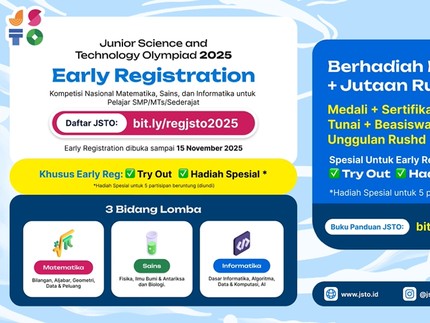 Junior Science & Technology Olympiad: Kompetisi Sains Seru untuk Anak Indonesia!