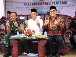 Dipimpin Menkop, Jaro Ade Groundbreaking Kopdes Merah Putih di Desa Waru Dipimpin Menkop, Jaro Ade Groundbreaking Kopdes Merah Putih di Desa Waru