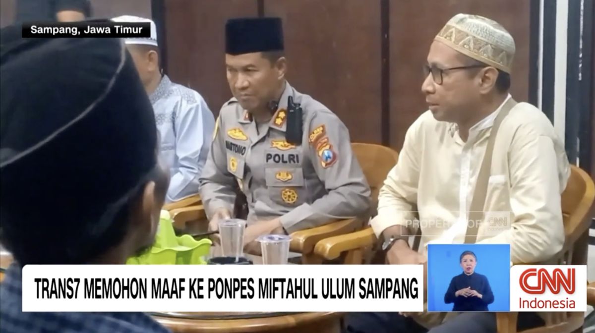 Sambangi Ponpes Miftahul Ulum, Trans7 Sampaikan Permintaan Maaf