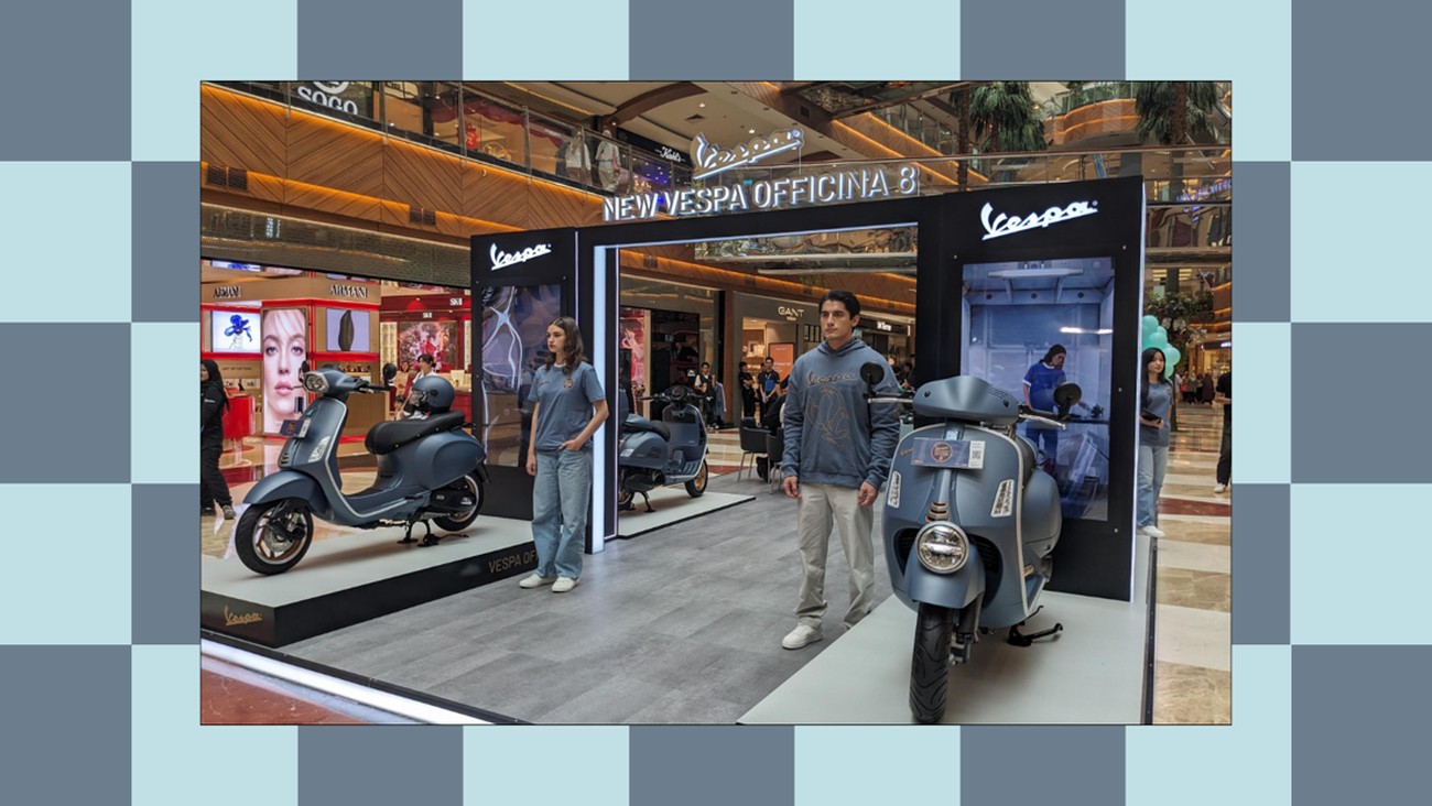 Antik dan Modern, Piaggio Luncurkan Vespa Officina 8 dan LX 150