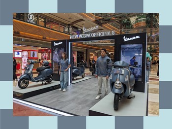 Antik dan Modern, Piaggio Luncurkan Vespa Officina 8 dan LX 150