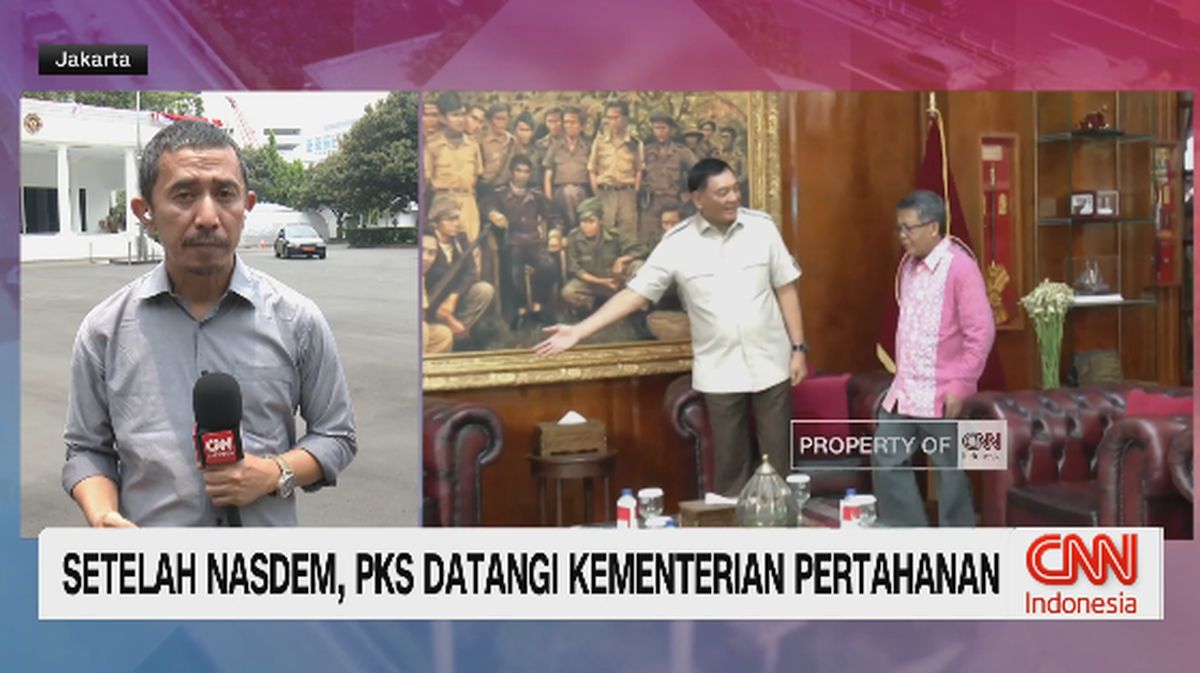 VIDEO: Setelah Nasdem, PKS Datangi Kementerian Pertahanan