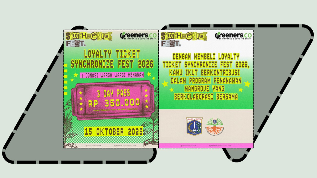 Loyalty TicketSynchronize Fest 2026dan Komitmen Hijau Warga-Wargi