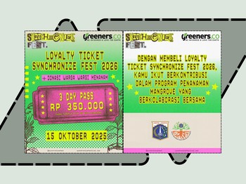 Loyalty TicketSynchronize Fest 2026dan Komitmen Hijau Warga-Wargi
