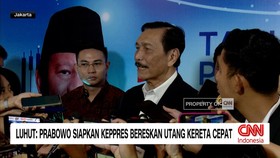 VIDEO: Luhut: Prabowo Siapkan Keppres Bereskan Utang Kereta Cepat