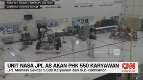 VIDEO: Unit NASA JPL AS Akan PHK 550 Karyawan