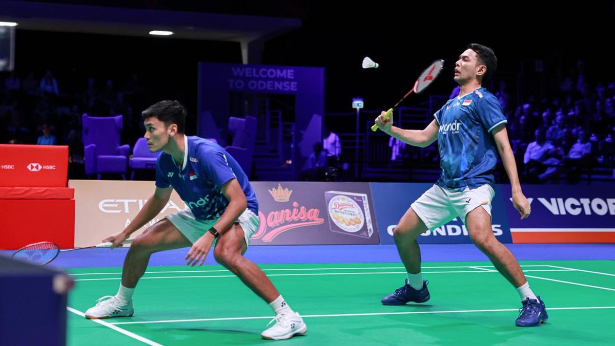 Duel Alot, Fajar/Fikri Kalah di Final Denmark Open 2025