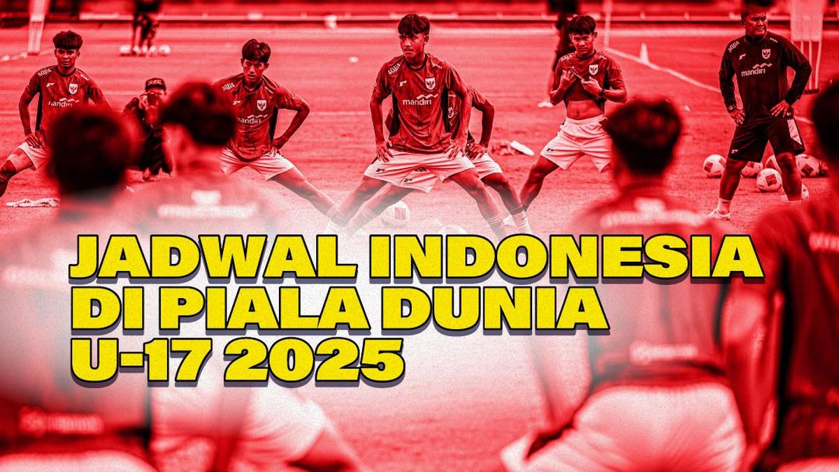 INFOGRAFIS: Jadwal Indonesia di Piala Dunia U-17 2025