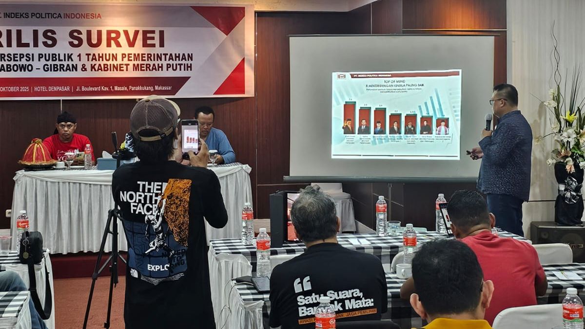 Survei IPI Catat Publik Puas Kinerja Mentan dan Menhan di Tahun Pertama