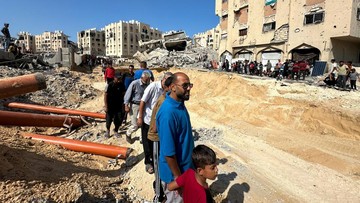 Israel Serang Gaza saat Gencatan Senjata sampai Demo 'No Kings' di AS