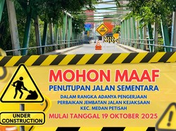 Pemkot Medan Siapkan Rp 805 Juta untuk Perbaikan Jembatan Jalan Kejaksaan