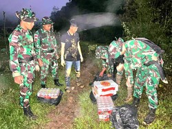 Penyelundupan 240 Kaleng Miras Digagalkan, Pelaku Kabur ke Malaysia Penyelundupan 240 Kaleng Miras Digagalkan, Pelaku Kabur ke Malaysia