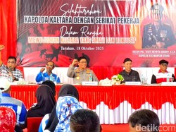 Kapolda Baru Kaltara Temui Buruh, Janji Aktifkan Desk Ketenagakerjaan Kapolda Baru Kaltara Temui Buruh, Janji Aktifkan Desk Ketenagakerjaan