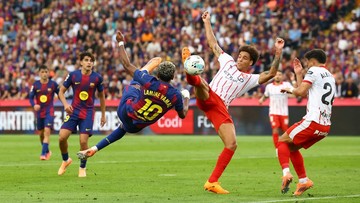 Kabar Sport CNN Terbaru : Hasil Liga Spanyol: Barcelona Menang Dramatis atas Girona