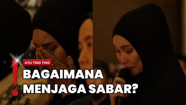 Hadiri Kajian, Tangis Ayu Ting Ting Pecah saat Tanya soal Jodoh