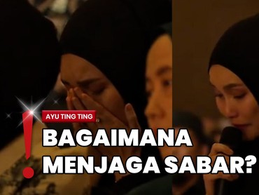 img-title Hadiri Kajian, Tangis Ayu Ting Ting Pecah saat Tanya soal Jodoh