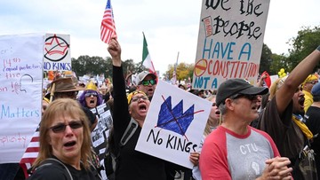 Hampir 7 Juta Orang Demo Trump dalam No Kings, Ada Bendera One Piece