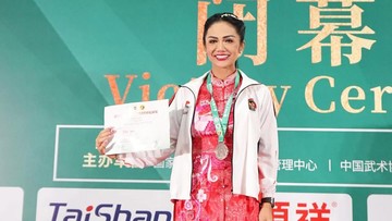 Kabar Sport CNN Terbaru : Kata-kata Krisdayanti Usai Rebut Medali Perak di Kejuaraan Dunia Wushu