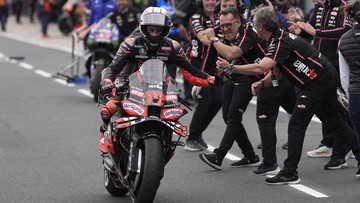 Update Eksklusif Olahraga CNN : Klasemen MotoGP 2025 usai GP Australia: Bezzecchi Geser Bagnaia