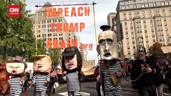 VIDEO: Ramai-ramai Warga AS Demo 'No Kings', Protes Kebijakan Trump