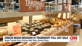 VIDEO: Diskon Besar-Besaran di Transmart Full Day Sale