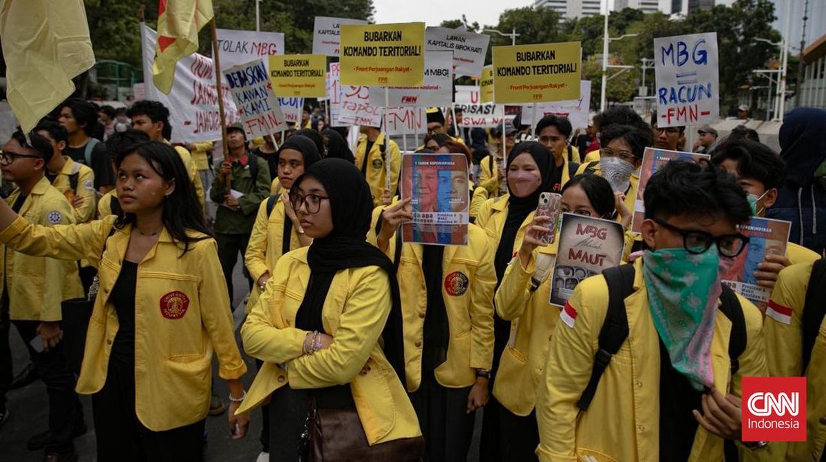 Daftar 8 Tuntutan BEM UI di Demo 1 Tahun Prabowo-Gibran