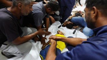 FOTO: Kala Israel Gempur Gaza Lagi Langgar Gencatan Senjata