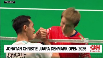 VIDEO: Jonatan Christie Juara Denmark Open 2025