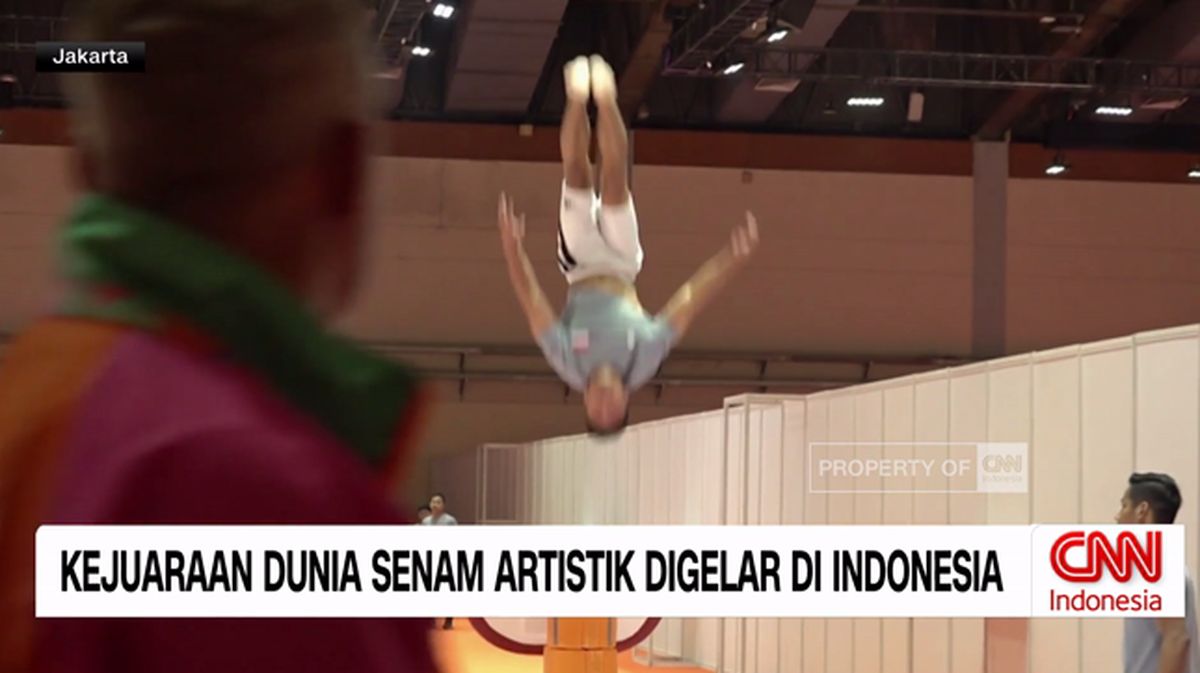 VIDEO: Kejuaraan Dunia Senam Artistik Digelar di Indonesia