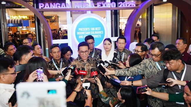 Mendag Busan menilai, capaian pada ajang Pangan Nusa Expo 2025 ini menjadi cerminan minat pasar terhadap pelaku usaha mikro, kecil, dan menengah (UMKM).