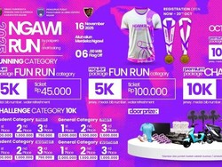 Fun Run Berhadiah! Serunya Lari Sehat dan Seru Hanya di Ngawi Run