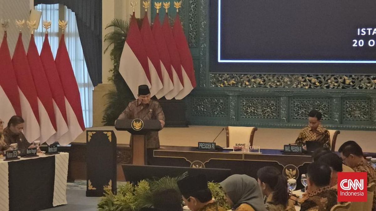 Prabowo Puji Teknik Jokowi Kendalikan Inflasi di Sidang Kabinet