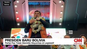 VIDEO: Rodrigo Paz Terpilih Jadi Presiden Baru Bolivia