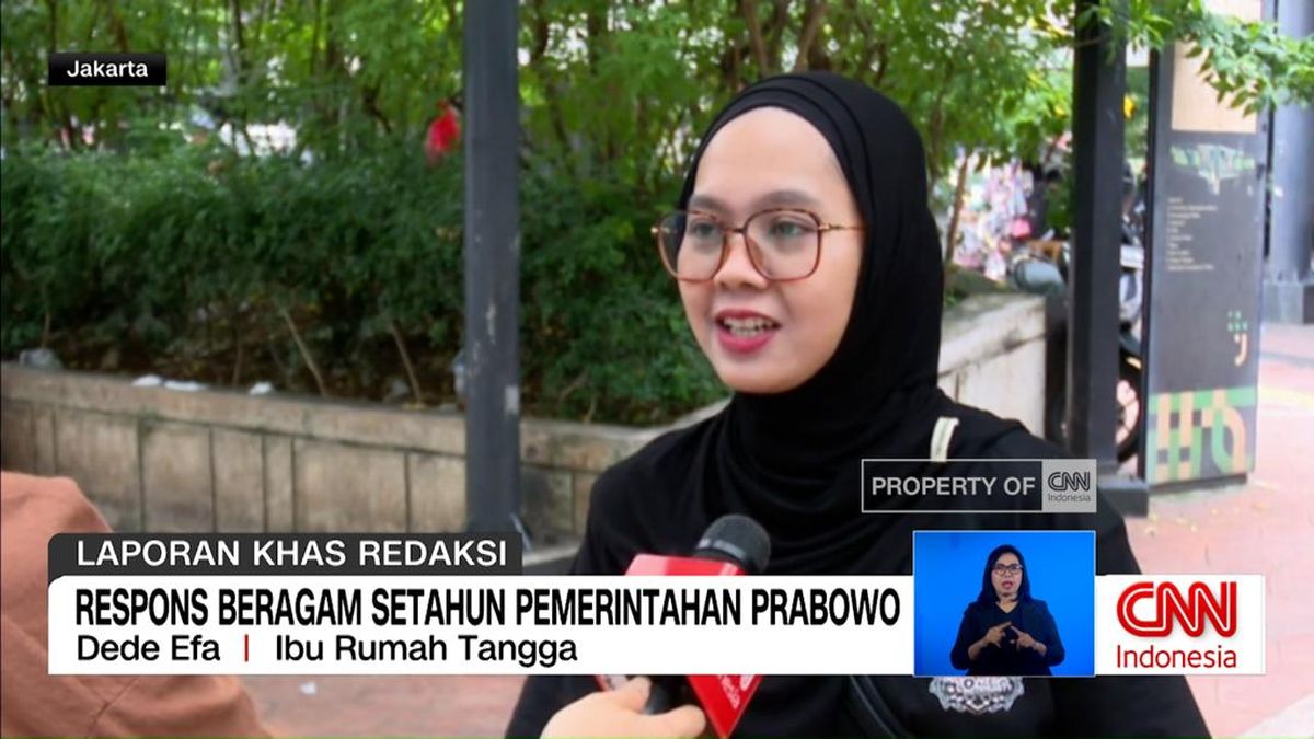 VIDEO: Respons Beragam Setahun Pemerintahan Prabowo