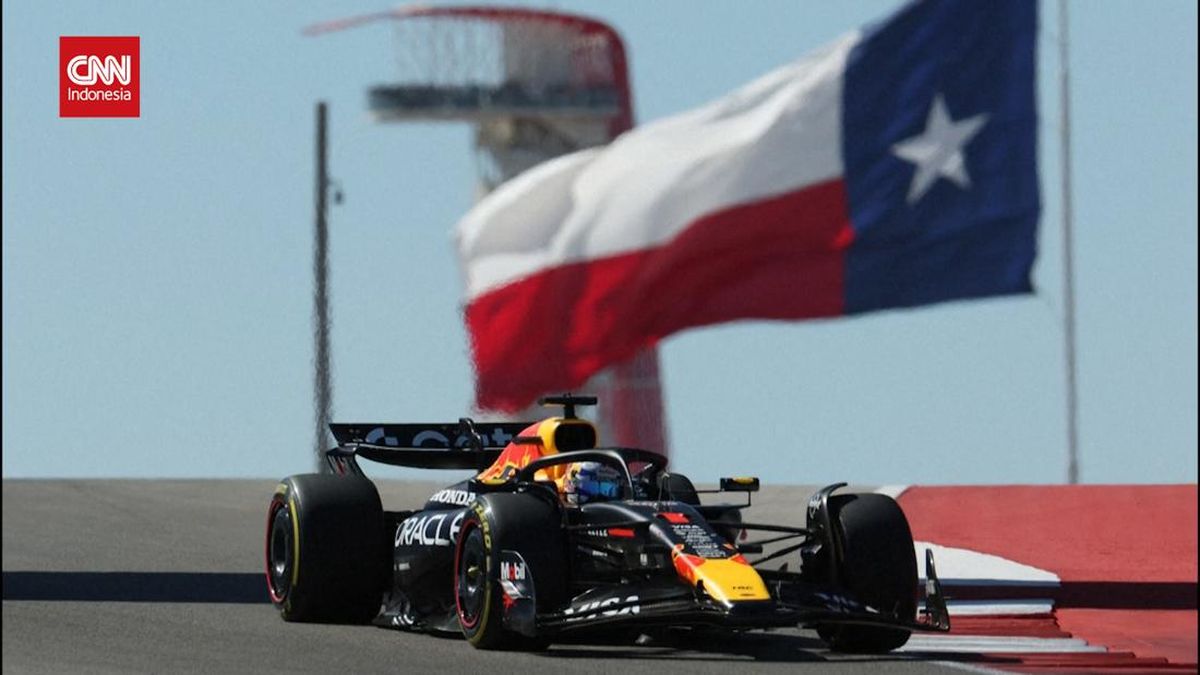 VIDEO: Max Verstappen Menang F1 GP Amerika Serikat