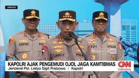 VIDEO: Kapolri Ajak Pengemudi Ojol Jaga Kamtibmas