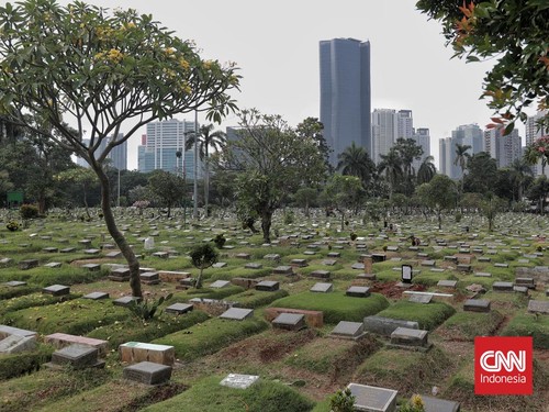 69 Dari 80 TPU di Jakarta Sudah Penuh, Hanya Terima Pemakaman Tumpang