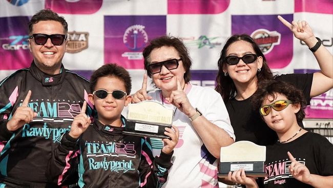 Sissy Priscillia Terharu Anak Pertama Kali Jadi Navigator sang Ayah, Langsung Juara 1