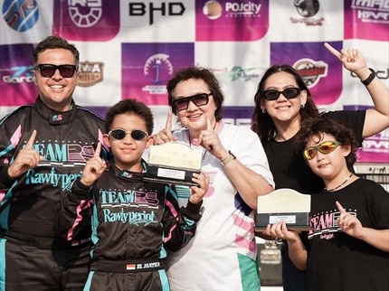 Sissy Priscillia Terharu Anak Pertama Kali Jadi Navigator sang Ayah, Langsung Juara 1