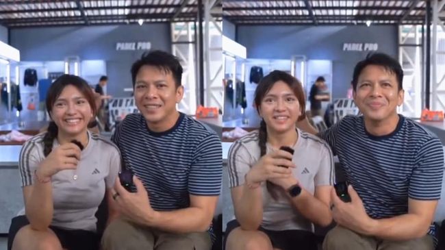Sikap Ariel NOAH terhadap Putri Diperhatikan saat Pertandingan Padel