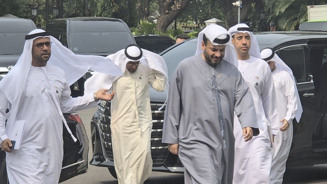 Duta Besar Uni Emirat Arab (UEA) Abdulla Salem Al-Dhaheri menemui Presiden Prabowo Subianto di Istana Kepresidenan, pada Selasa (21/10) sore.