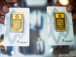 Harga Emas Antam Hari Ini Turun Lagi, Simak Rinciannya