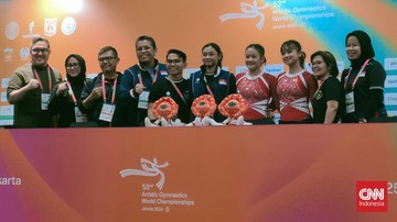 Berita Olahraga Terkini CNN Sport : Muram Larasati, Potensi Alarice, Motivasi Salsabilla di Kejurdun Senam
