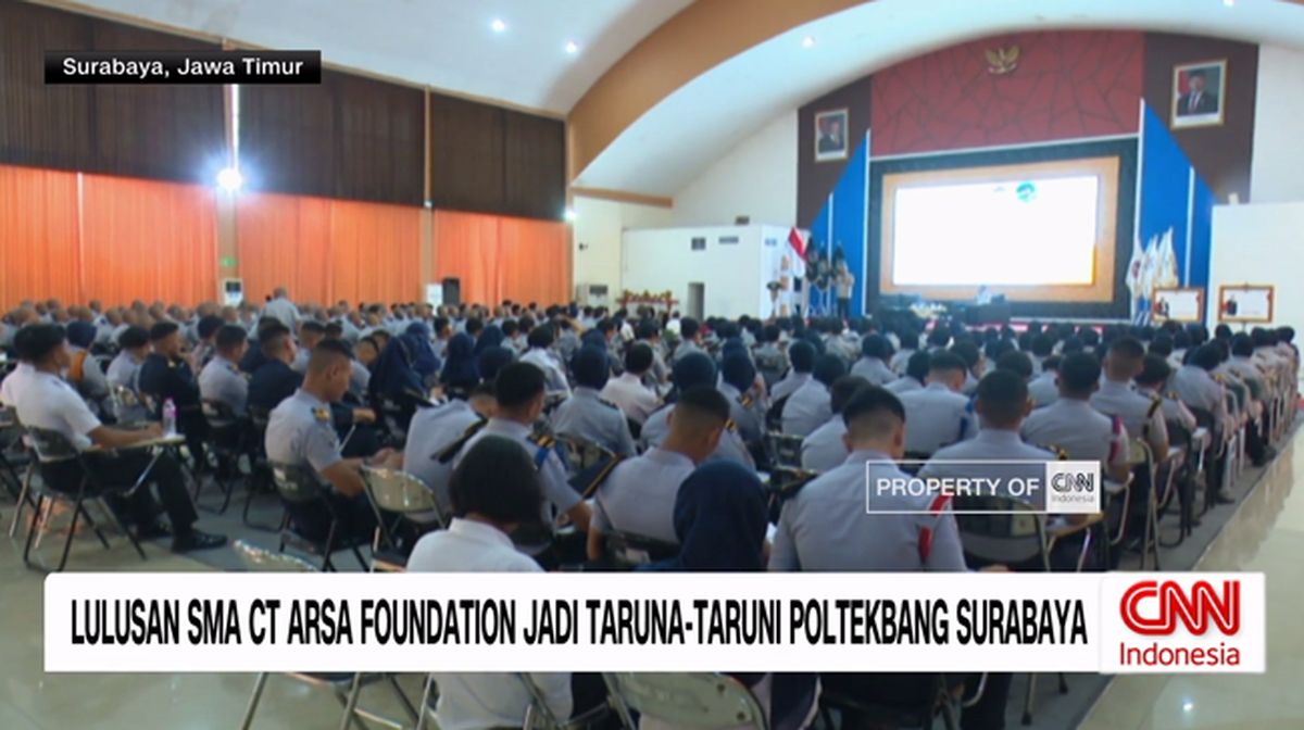 VIDEO: Lulusan SMA CT Arsa Foundation Jadi Taruna Poltekbang Surabaya