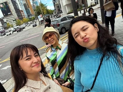 Intip Momen Keseruan Marshanda Bersama Bunda dan Adiknya 'Ladies Trip' ke Seoul Korea