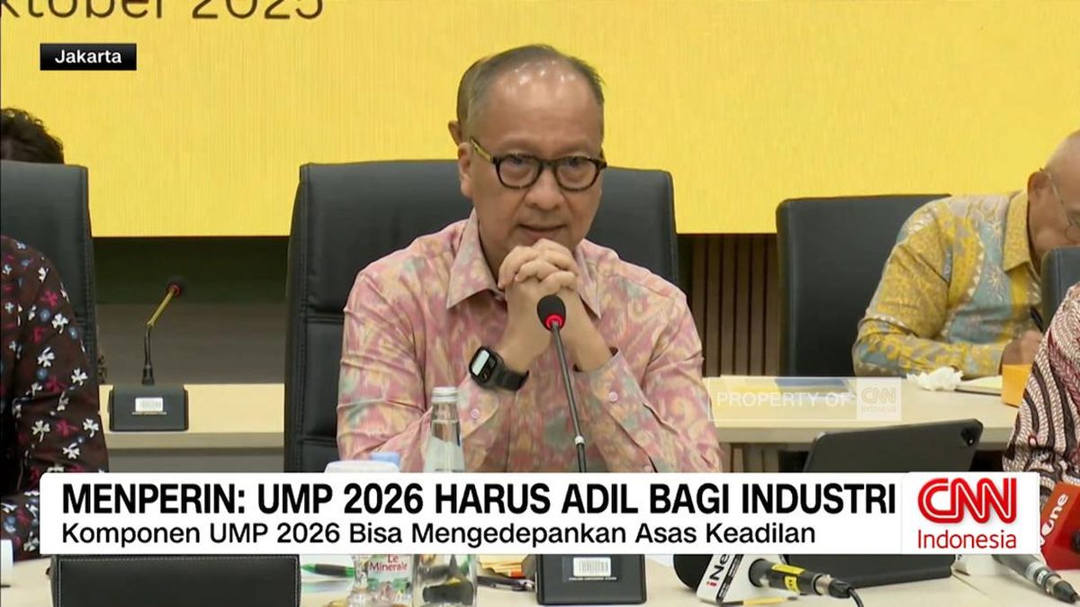 VIDEO: Menperin UMP 2026 Harus Adil bagi Industri