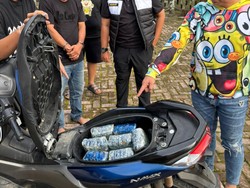 Polrestabes Medan Tangkap Kurir 8 Kg Sabu Jaringan Malaysia