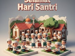 40 Pantun Hari Santri 2025 yang Lucu dan Bermakna