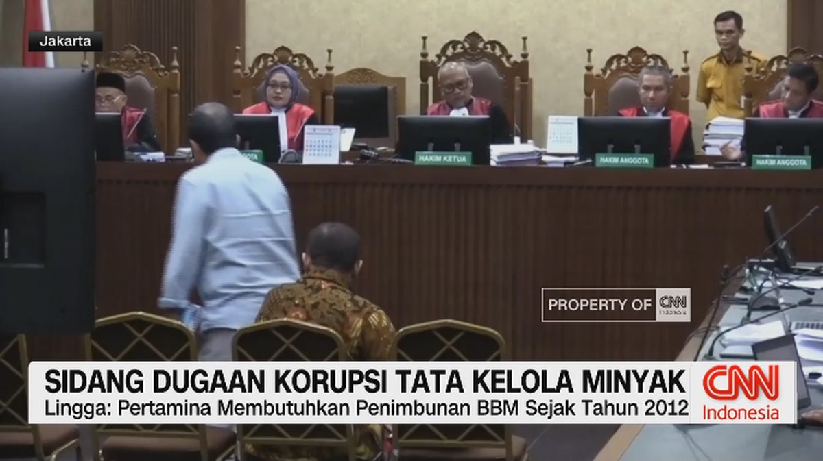 VIDEO: Sidang Dugaan Korupsi Tata Kelola Minyak